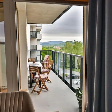 M&d W Karkonoszach 2 Sypialnie, Salon Z Aneksem, Balkon, Widok Jelenia Góra