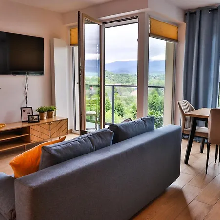 Lägenhet M&d W Karkonoszach 2 Sypialnie, Salon Z Aneksem, Balkon, Widok Na Gory *