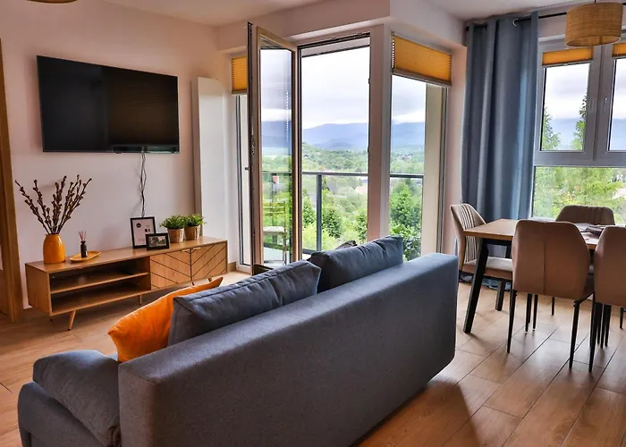 Lejlighed M&d W Karkonoszach 2 Sypialnie, Salon Z Aneksem, Balkon, Widok Na Gory *